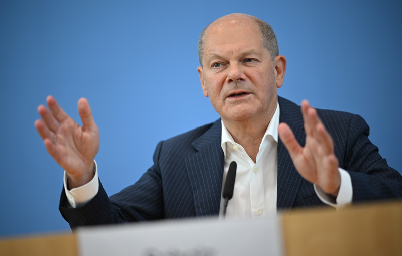 Wie steht Kanzler Olaf Scholz zu der Compact-Niederlage seiner Innenministerin?