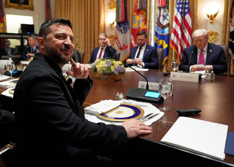 In den vergangenen Wochen besuchte der ukrainische Präsident immer wieder die USA, um über den Krieg und eine Lösung zu debattieren.