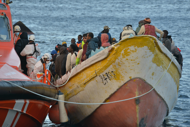 Ein Boot mit mehr als 150 Migranten erreicht die Kanareninsel El Hierro. Diese gilt als spanisches Lampedusa.