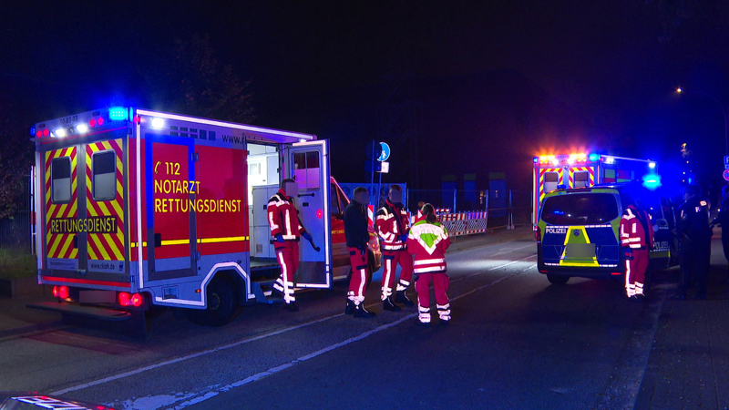 Mehrere Rettungswagen waren vor Ort.