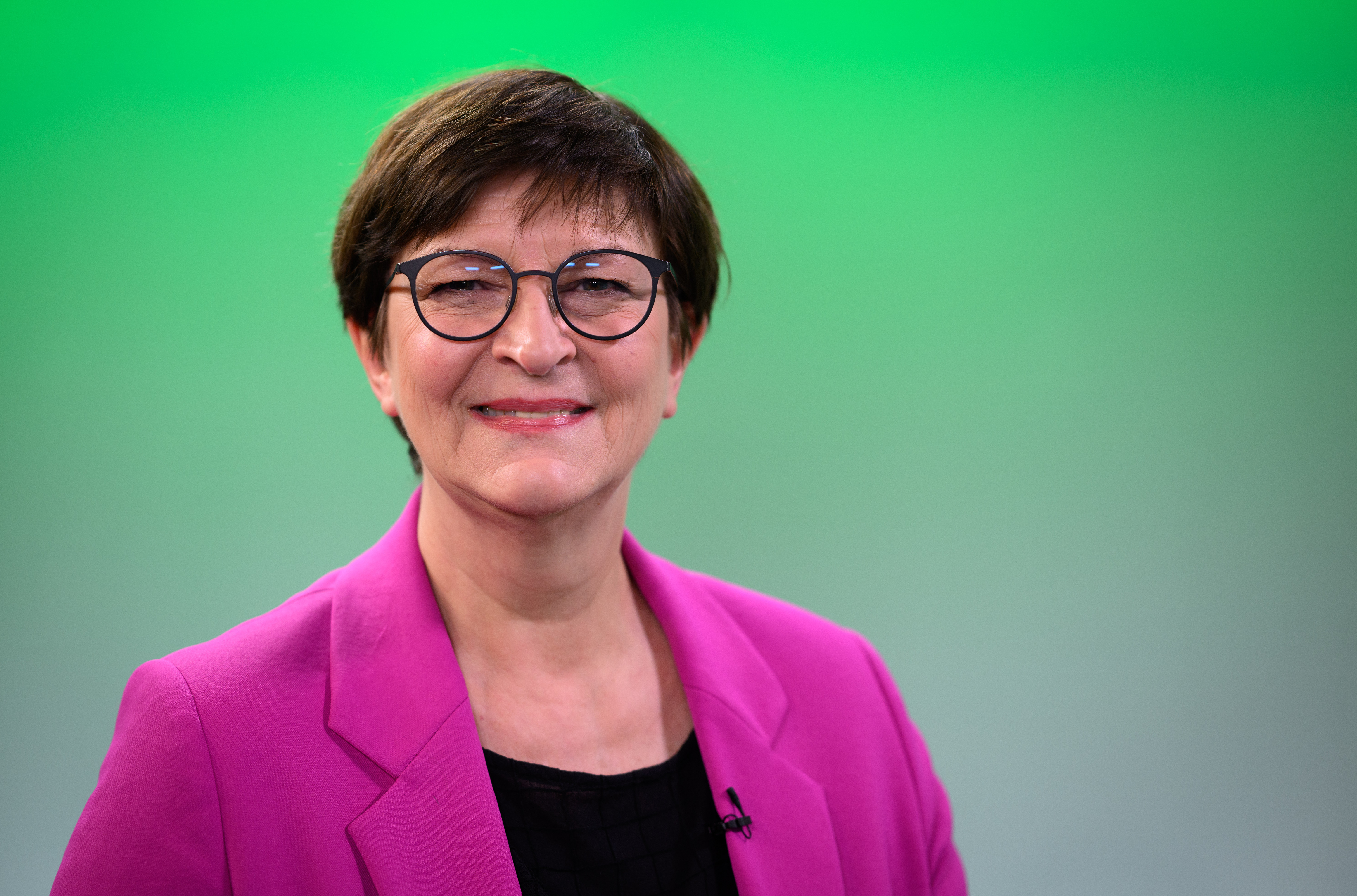 SPD-Parteichefin Saskia Esken will die Schuldenbremse zügig aus dem Weg schaffen.