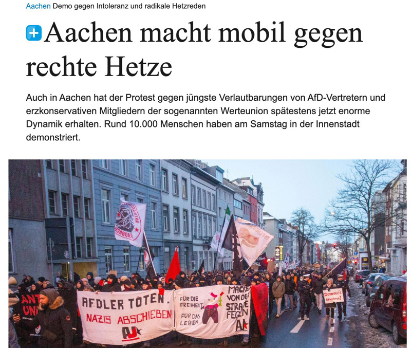Antifa veröffentlicht vor Hessenwahl private Daten der AfD – „Aufruf zur  Gewalt“